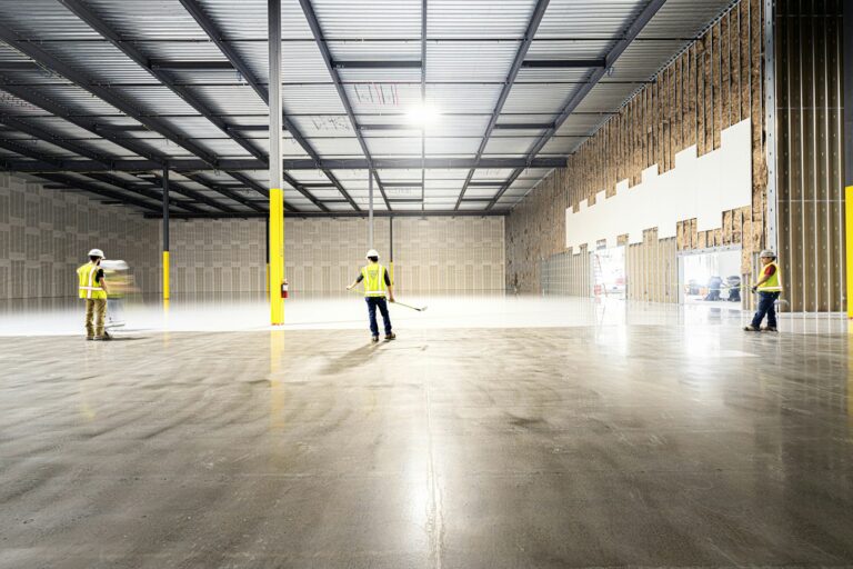 Autonomous mobile robots warehouse floor