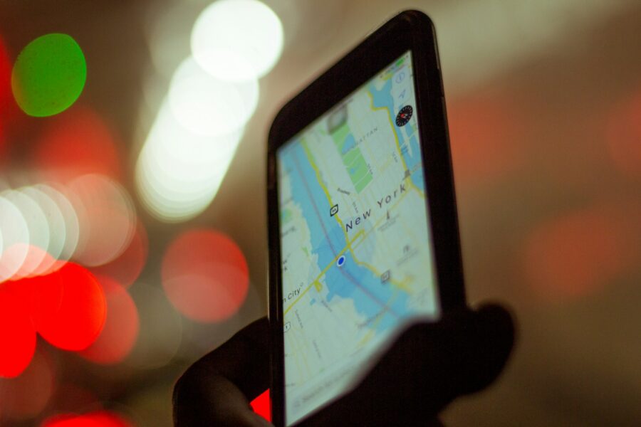 Smartphone gps map location privacy