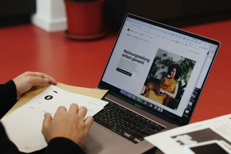 Gmail filters labels screenshot person organizing email laptop