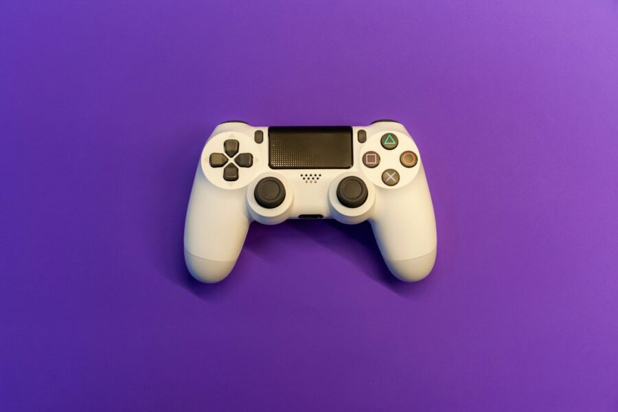 Gaming battle pass menu screen controller