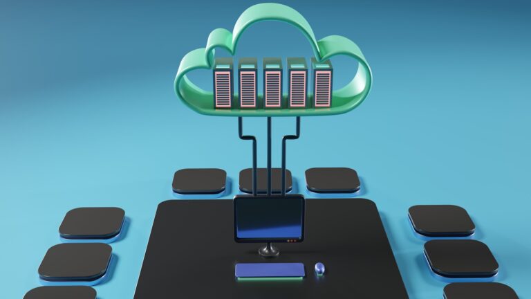 Cloud storage folder structure screenshot