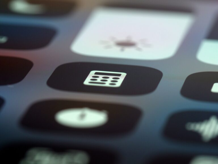 Iphone notification settings closeup