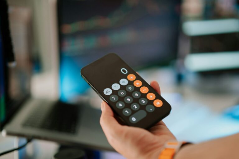 Smart ecommerce interface connected remote hand closeup