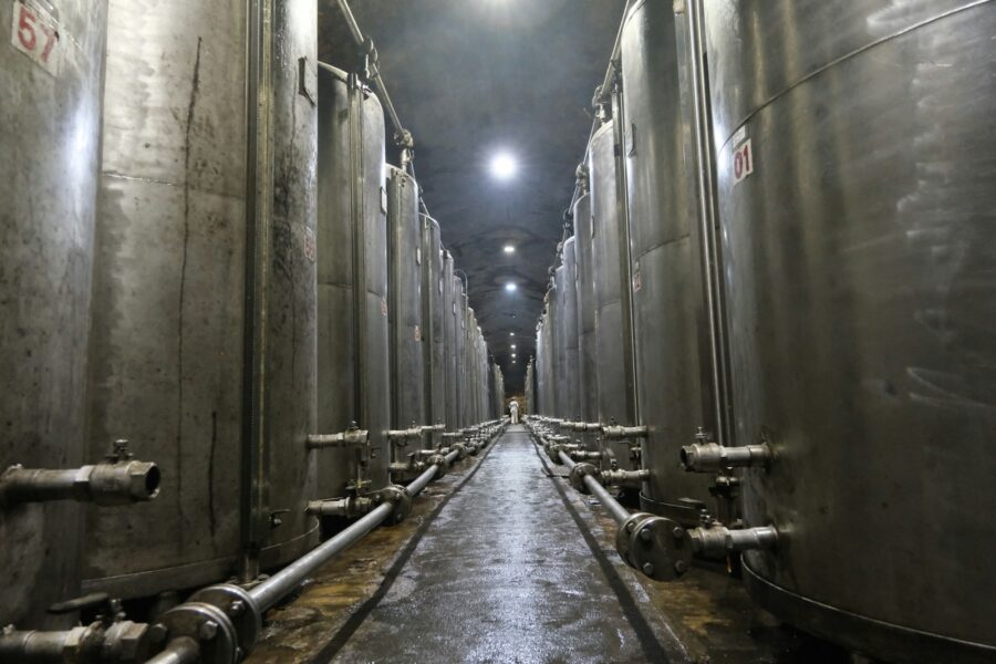 Fermentation tanks stainless