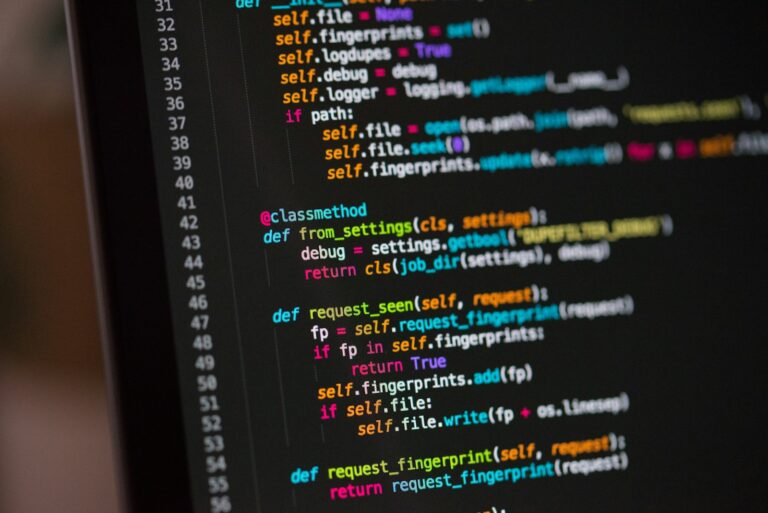 Software developer code