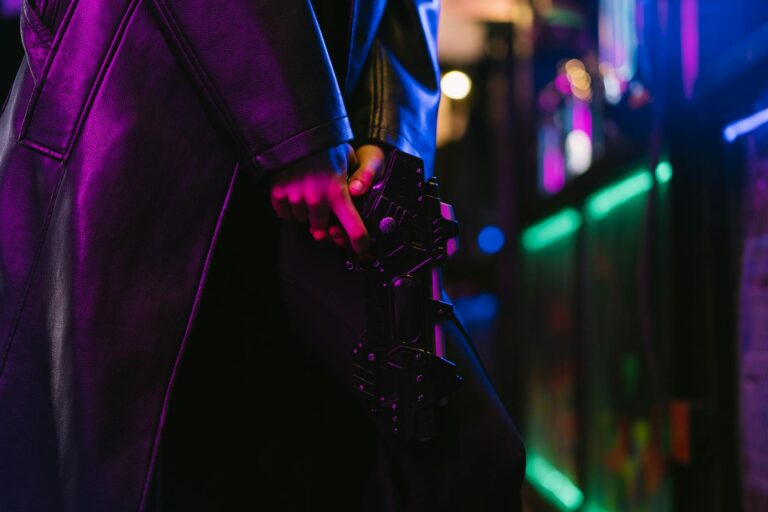 Neon sci corridor