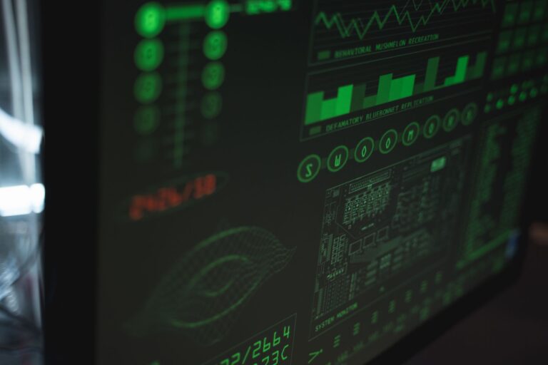 Cybersecurity dashboard analytics