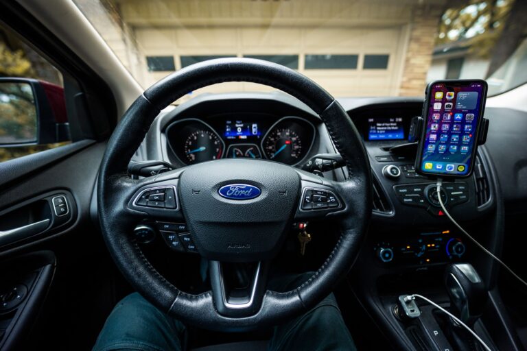 Car dashboard bluetooth