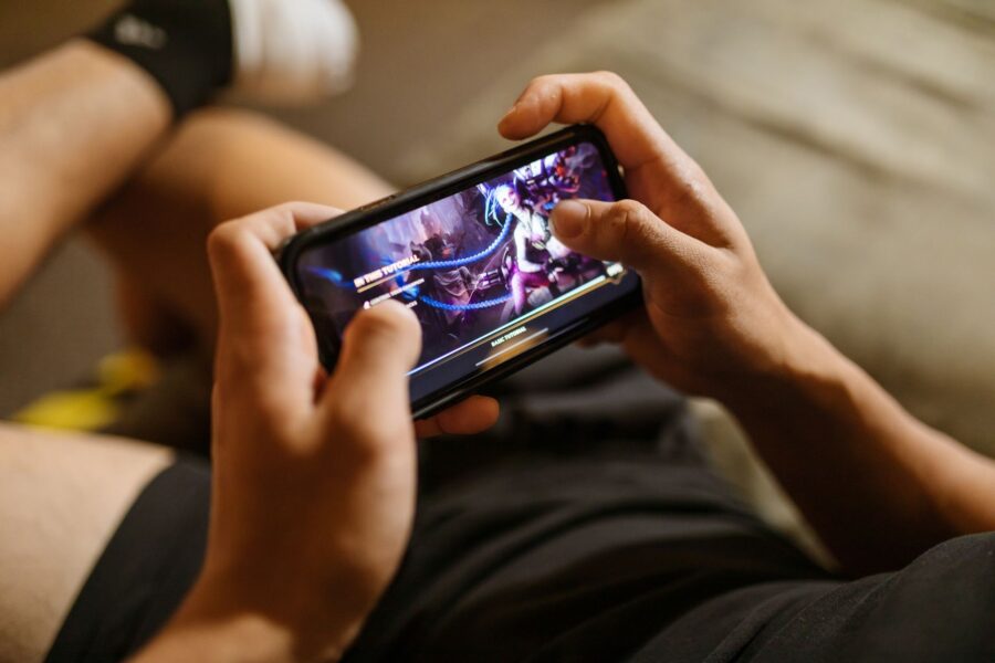 Mobile phone gaming