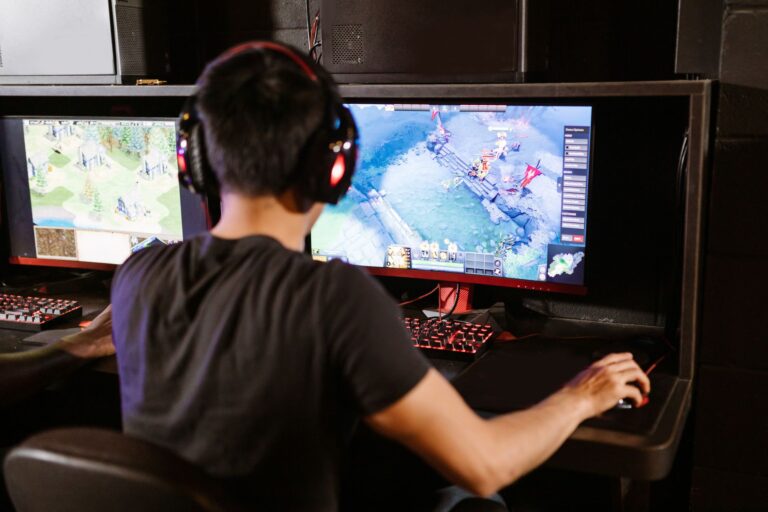 Steam gaming desk
