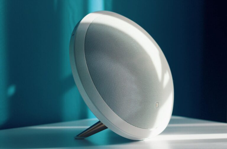 Bluetooth speaker table