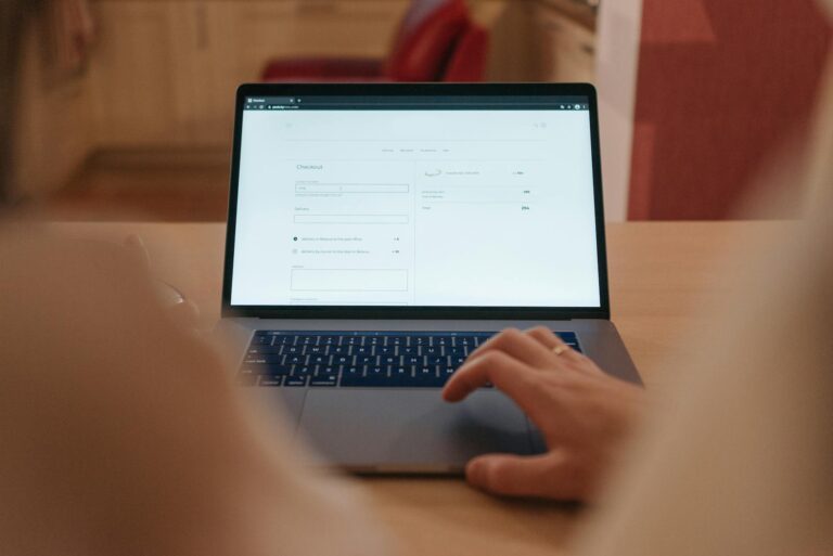 Web browser security warning address bar person reviewing