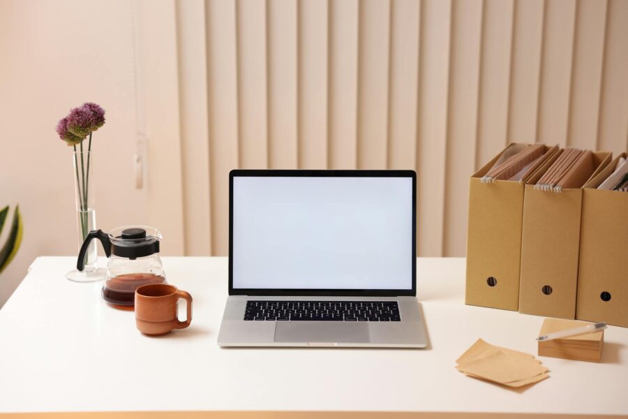 Laptop desk dropbox