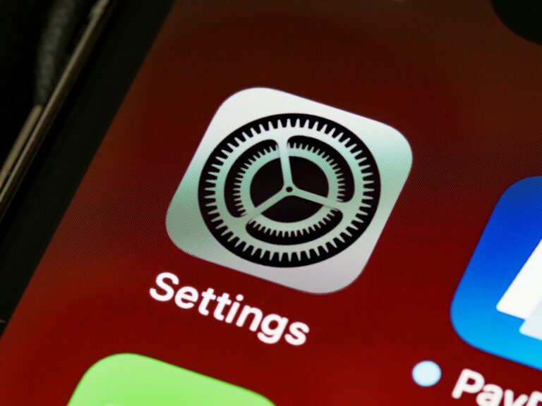 Smart settings menu