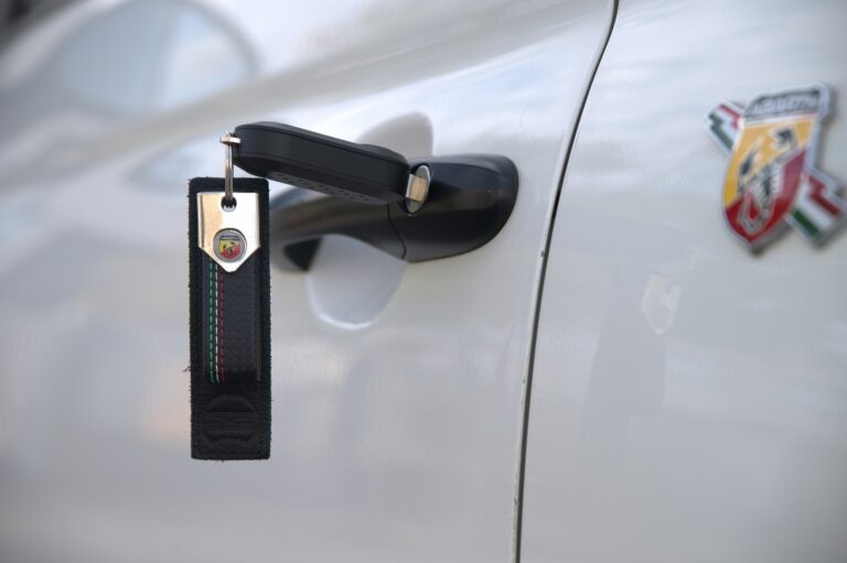 Car door digital key ultra wideband