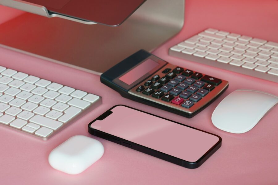Office desk invoice