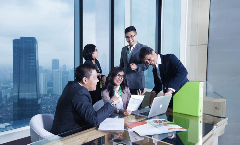 Business team finance