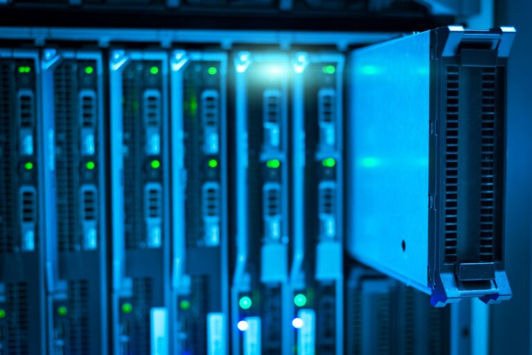 Data center aisle