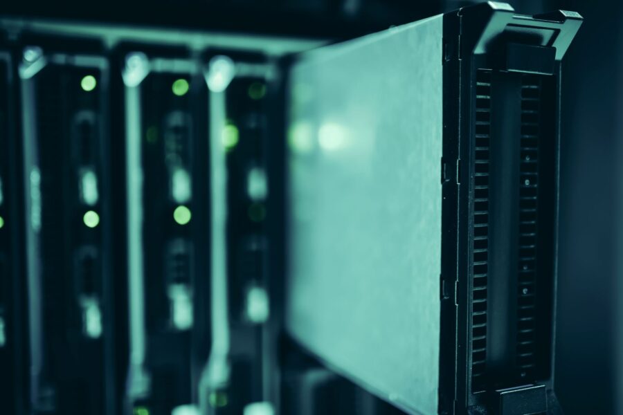 Data center aisle