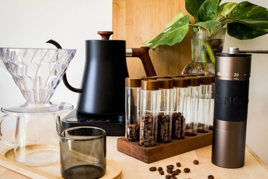 Modern coffee gadgets