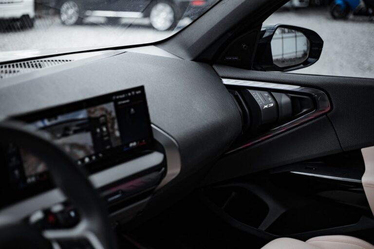Modern car dashboard