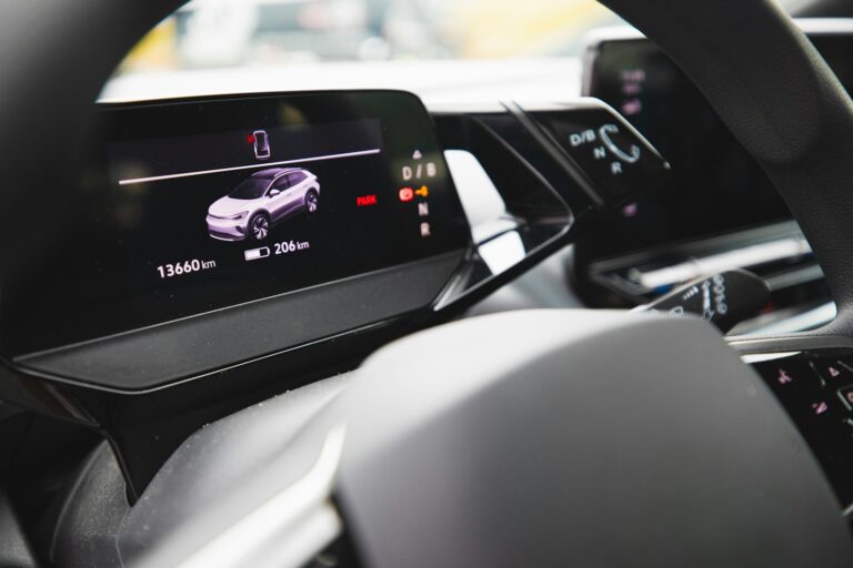 Electric car interior