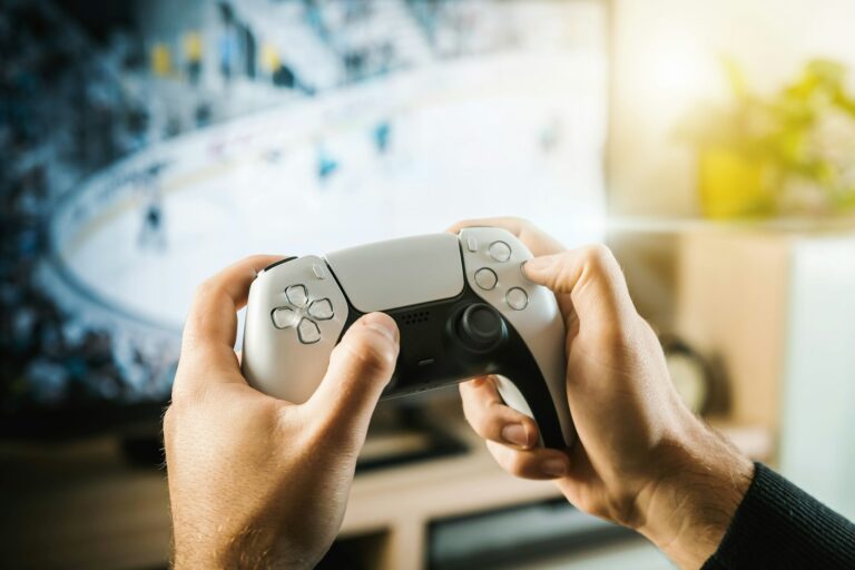 Gamer playing narrative