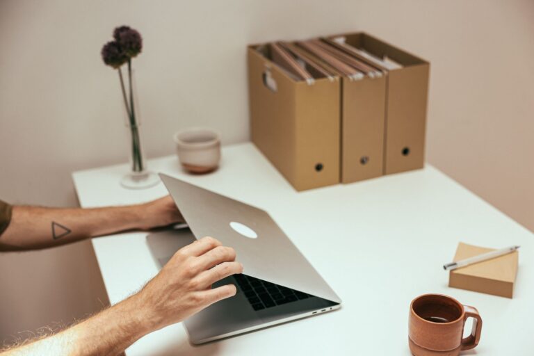 Laptop desk dropbox