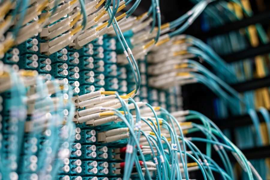 Data center hallway