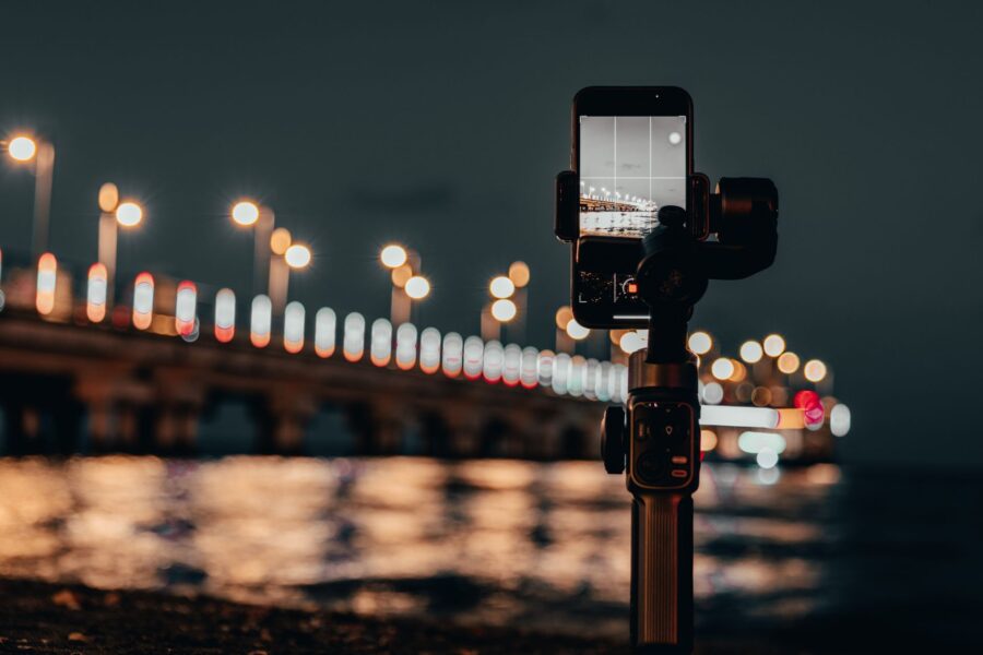 Smartphone camera tripod