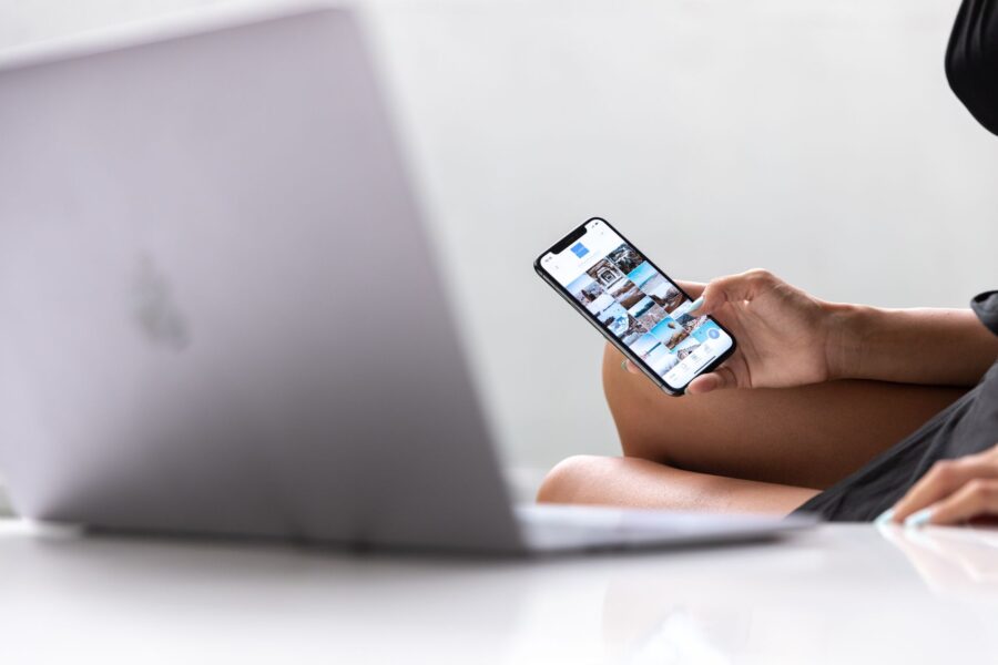 Laptop smartphone vpn