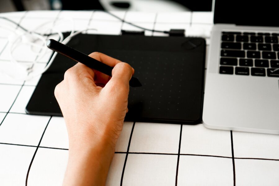 Designer laptop interface