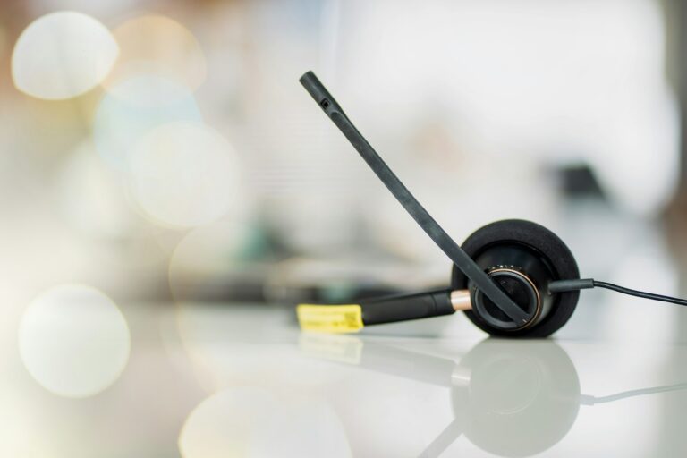Call center headset