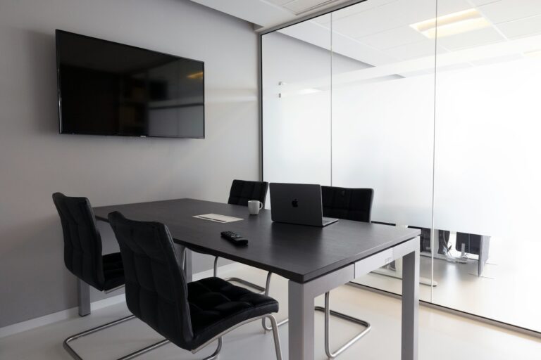 Meeting room laptop
