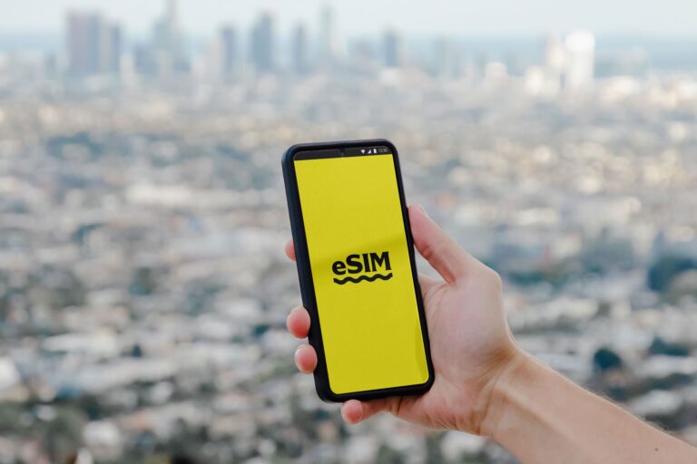Modern smartphone esim