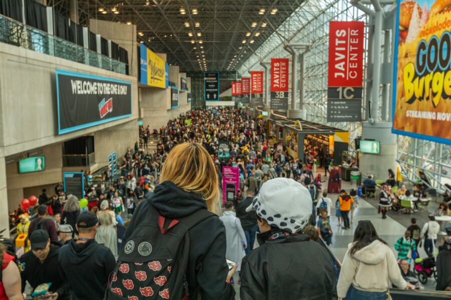 Gaming convention hall