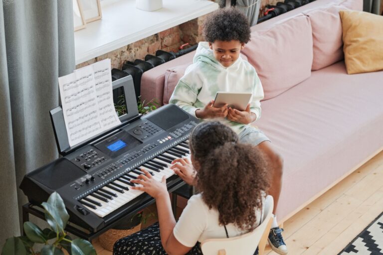Digital music score