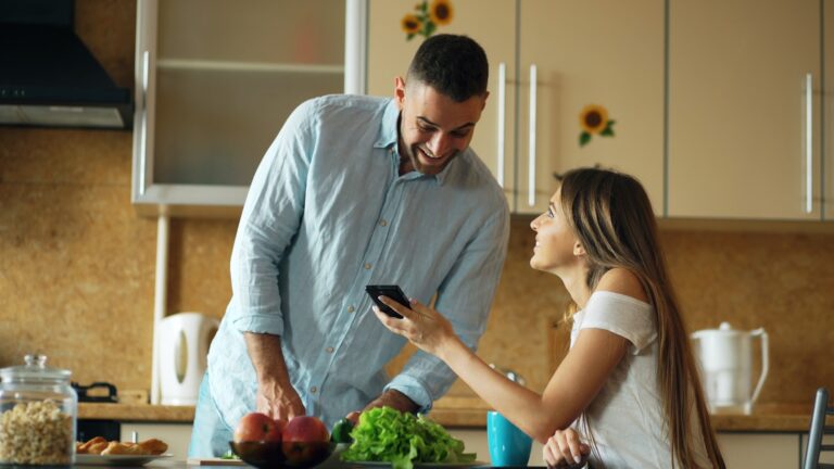 Grocery list smartphone