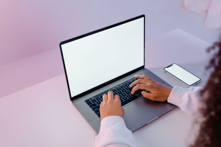 Person using hardware