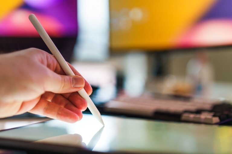 Tablet stylus highlighting
