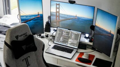 How portable monitors quietly turn laptops into flexible dual‑screen workstations