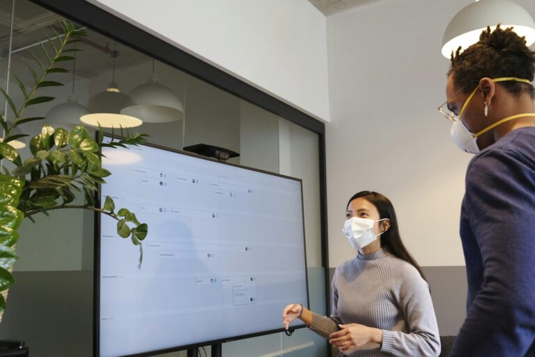 Kanban board screen