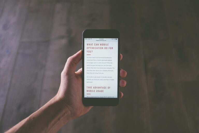 Smartphone screen sms
