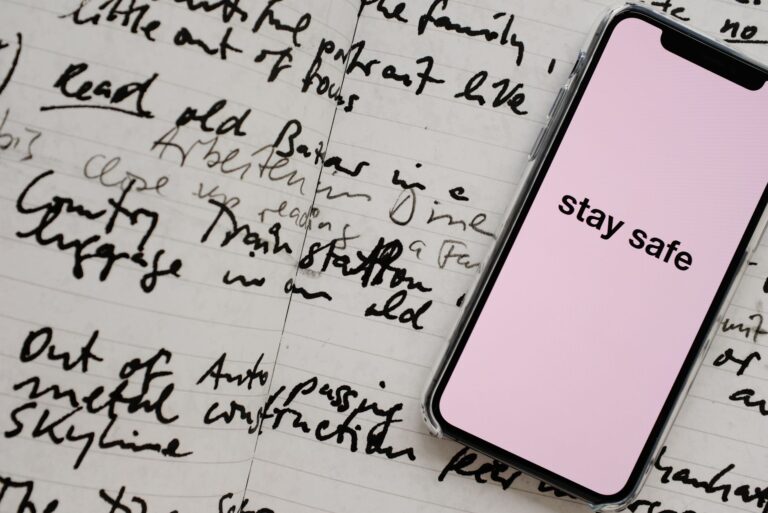 Notepad written passphrase
