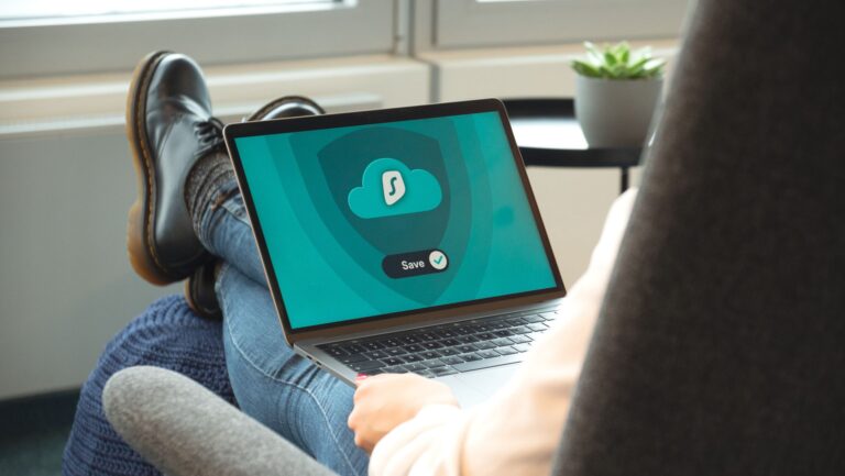 Person laptop download