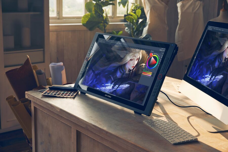 Tablet split screen