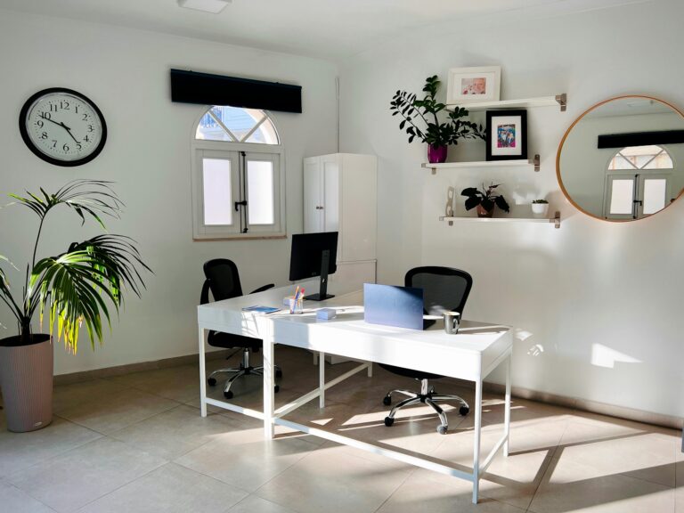 Modern laptop desk