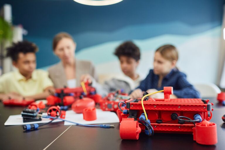Students building open