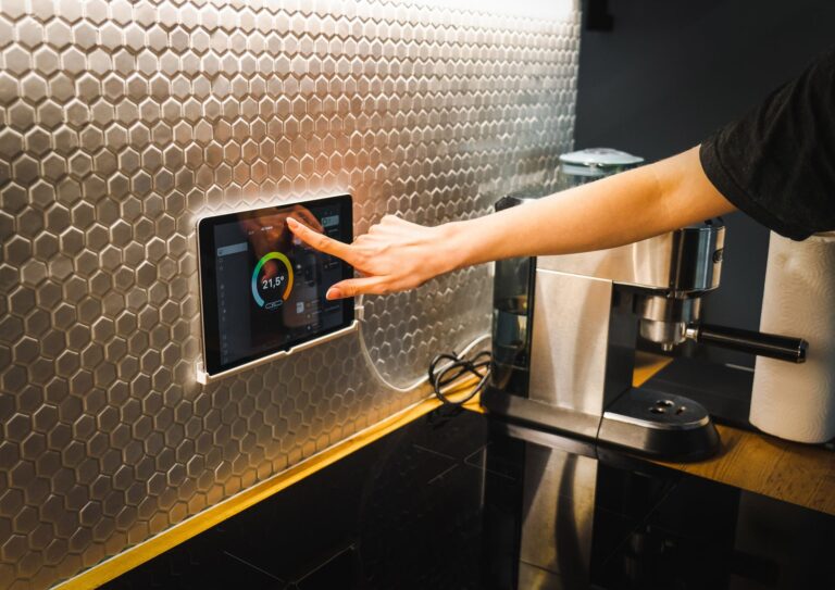 Smart fridge kitchen