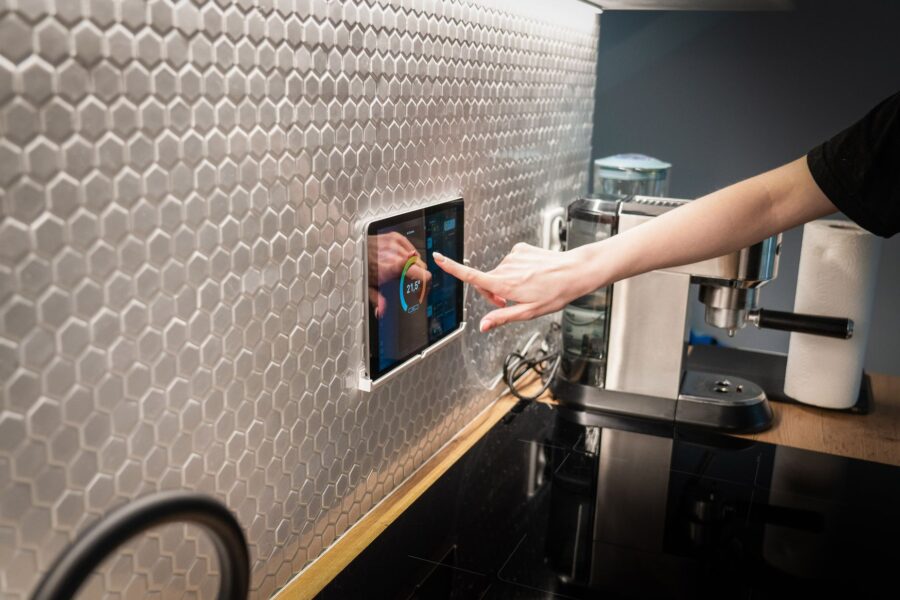 Smart fridge kitchen